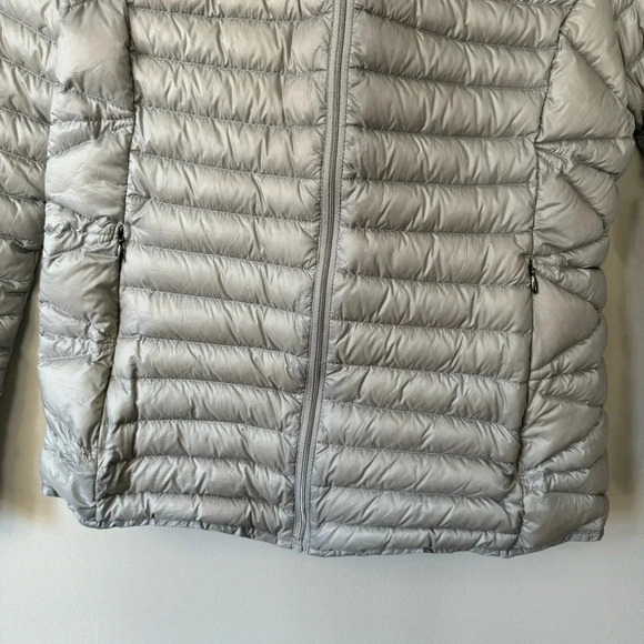 Sun Valley Silver Norman Duck Down Jacket Sz Medium - Picture 4 of 7